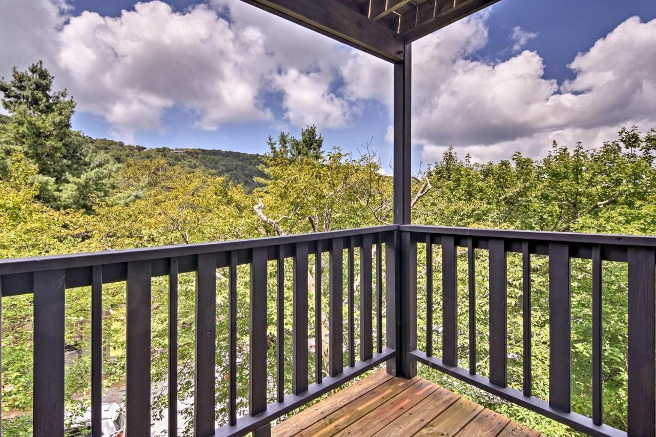 Beech Mountain Condo With Balcony, Walk To Resort! Exterior foto